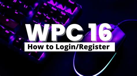wpc16 log in.